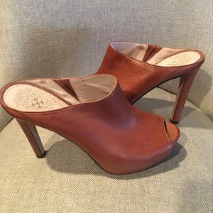 Vince Camuto Jacell Mule Pumps - Color Saddle 7.5